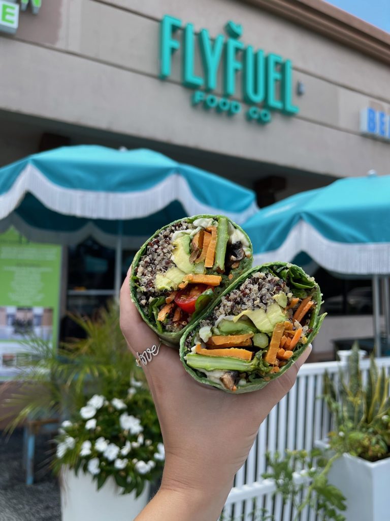 Flyfuel Food Co.|“I enjoyed a Fala-fuel spinach wrap. The options available overall are all healthy from the food, smoothies, drinks, and snacks.”